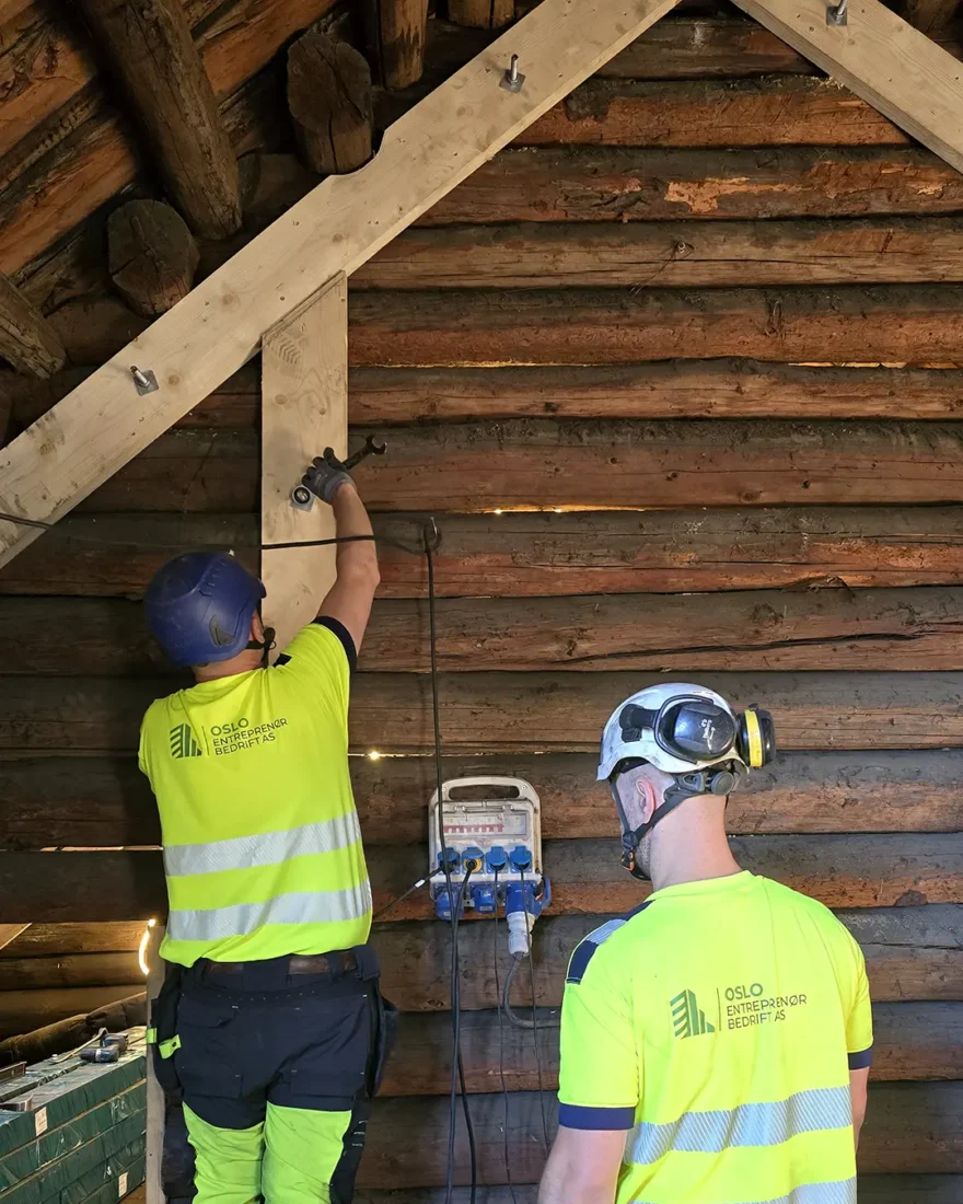 antikvarisk rehabilitering av barnehage