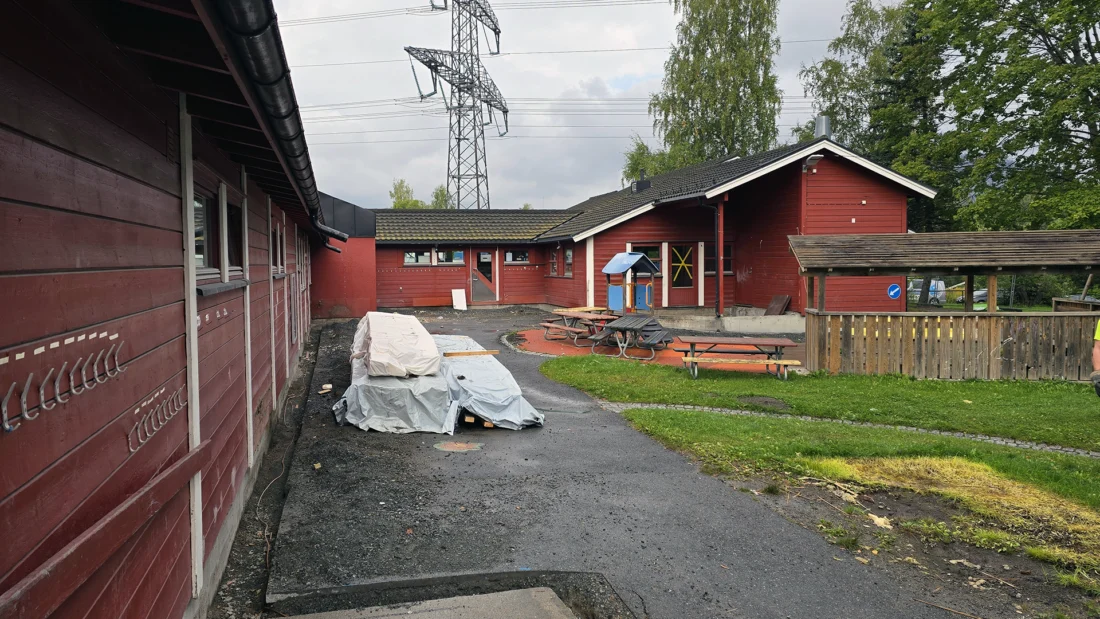 Emma Hjort barnehage før total rehabilitering, innvendig